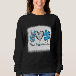 Sudadera Autismo de amor por la paz