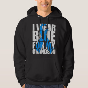 Sudadera Autismo De Cinta Que Uso Azul Para El Autismo De M