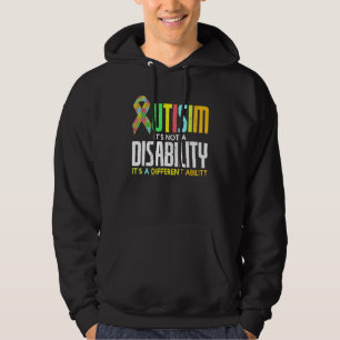 Sudadera Autismo de Guay Sin Discapacidad Sólo Otro Auto De