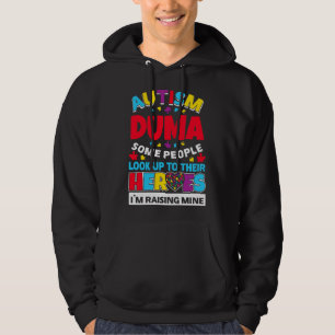 Sudadera Autismo Duma La Gente Busca A Sus Héroes Subiendo