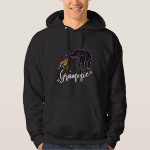 Sudadera Autismo elefante Grammie Grammie Grammy Autismo Te