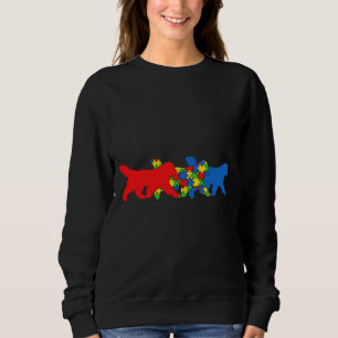 Sudadera Autismo en Terranova Autismo Perro Concientización