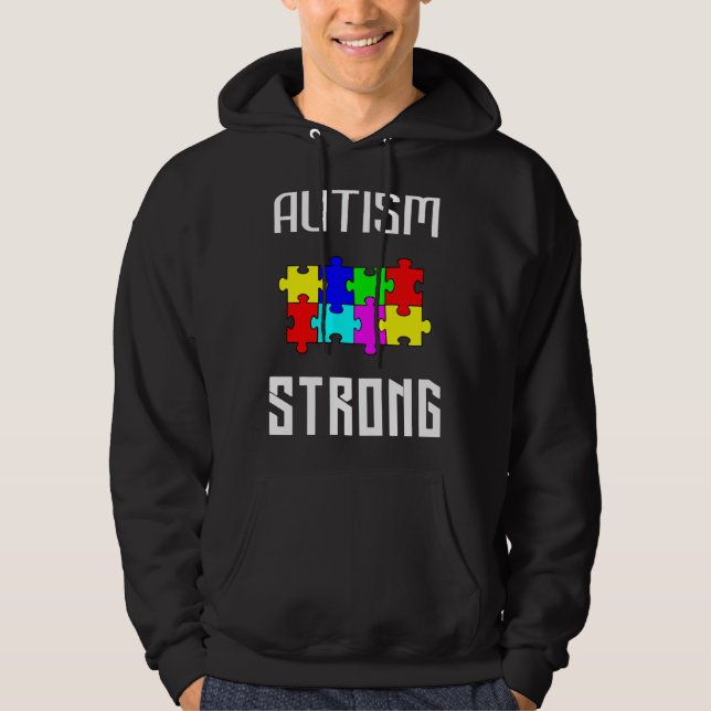 Sudadera Autismo fuerte (Anverso)