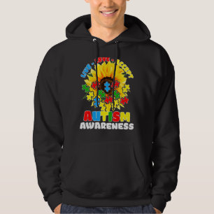 Sudadera Autismo girasol Conciencia en vivo Amor Acepta Aut