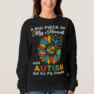 Sudadera Autismo girasol Concienciación Día de amor Cinta d