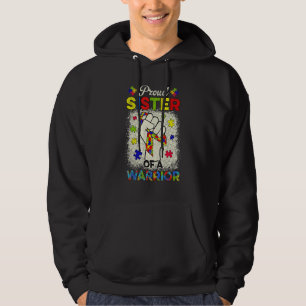 Sudadera Autismo Hermana Del Autismo Concienciación Apoyo A