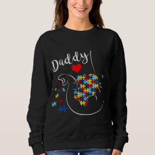 Sudadera Autismo-hombres Papi Elefante Autismo Conciencia P