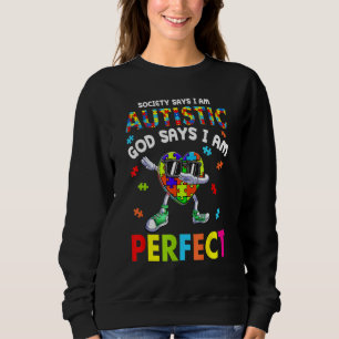Sudadera Autismo La sociedad de los vagabundos dice que soy