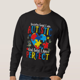 Sudadera Autismo La sociedad de los vagabundos dice que soy