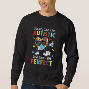 Sudadera Autismo La sociedad de los vagabundos dice que soy