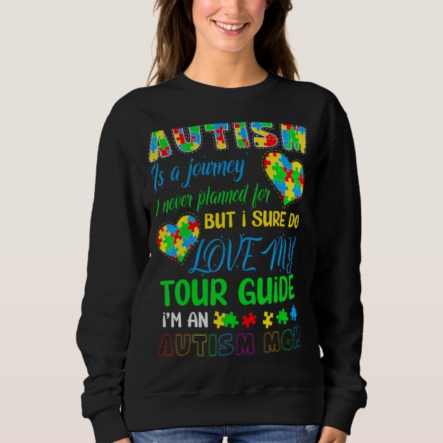 Sudadera Autismo Mamá Autismo Conciencia Autismo Autismo Au (Anverso)