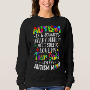 Sudadera Autismo Mamá Autismo Conciencia Autismo Autismo Au