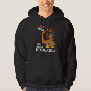 Sudadera Autismo Mamá Cinta De Rompecabezas Autista Indestr