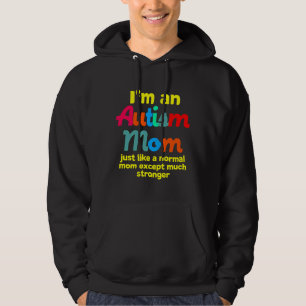 Sudadera Autismo Mamá Dios Concienciación Autista Familia C