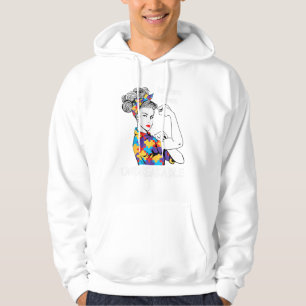 Sudadera Autismo Mamá inquebrantable
