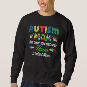 Sudadera Autismo Mamá La Mayoría De La Gente Nunca Conoce A