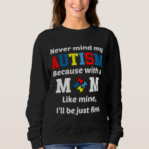 Sudadera Autismo Mamá Niño Hombre Mujer Autismo Cinta De Co