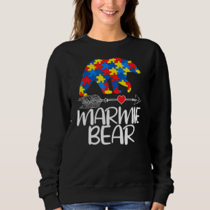 Sudadera Autismo Marmie Oso Conciencia autista Marmie Suppo