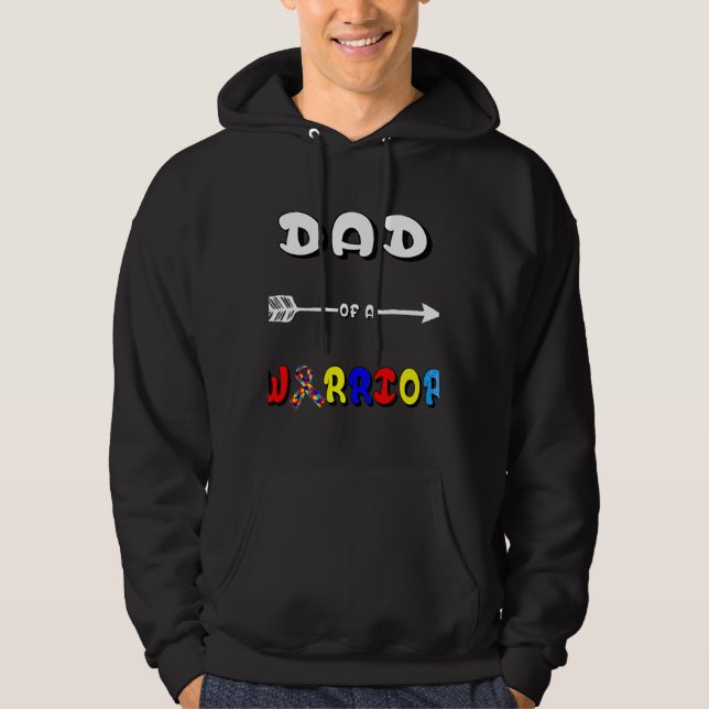 Sudadera Autismo masculino D (Anverso)