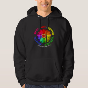 Sudadera Autismo Mujeres Hombres Respeto Amor Apoyo Concie