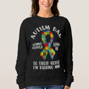 Sudadera Autismo Papá Algunas Personas Miran A Su Héroe Im 
