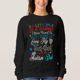 Sudadera Autismo Papá Autismo Conciencia Autismo Autismo Au