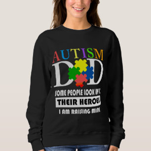 Sudadera Autismo Papá Se Enfrenta Al Autismo Y El Autismo D