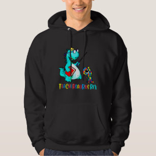 Sudadera Autismo Profesor Dinosaurio Teachersaurus Concienc