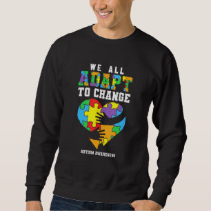 Sudadera Autismo Promoción Novedad Neurodiversidad Arcoiris