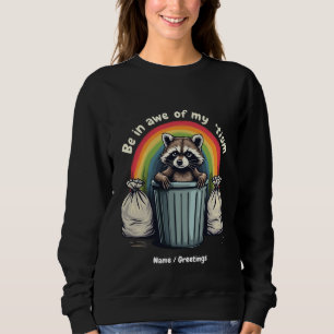 Sudadera Autismo Raccoon Gracioso Estar Aterrado De Mi Meme