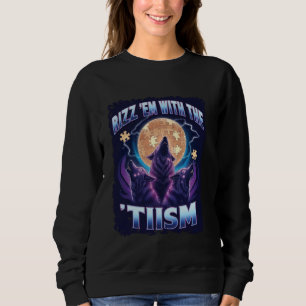 Sudadera Autismo Rizz Em con el gracioso meme autista W