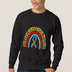 Sudadera Autismo rompe el rompecabezas de la bondad arcoiri