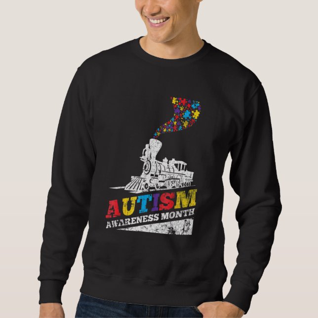 Sudadera Autismo Rompecabezas Toy Toy Apoyo al Autismo Conc (Anverso)