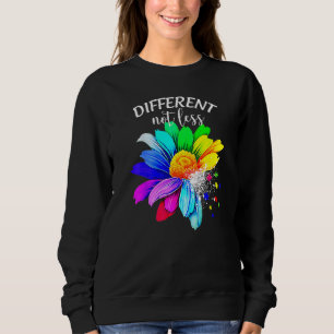 Sudadera Autismo Romper Conciencia Girasol Diferente No Le