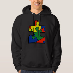Sudadera Autismo Sensibilización colorida