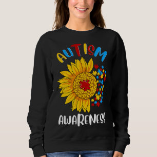 Sudadera Autismo Sensibilización Hombres Girasol Mujeres Ni
