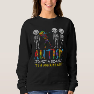 Sudadera Autismo: Skeleton Dabbing, niños autistas