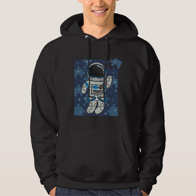 Sudadera Autismo Spaceman Astro Cosmo Espacio Autismo Conci (Anverso)