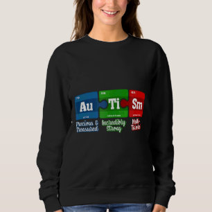 Sudadera Autismo Tabla periódica Autismo Mes de Conciencia