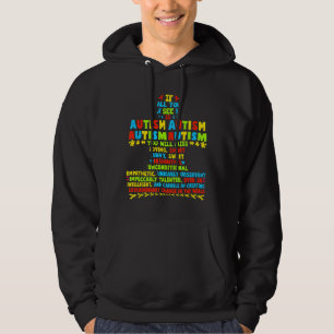 Sudadera Autismo-Todo lo que ves es conciencia del autismo