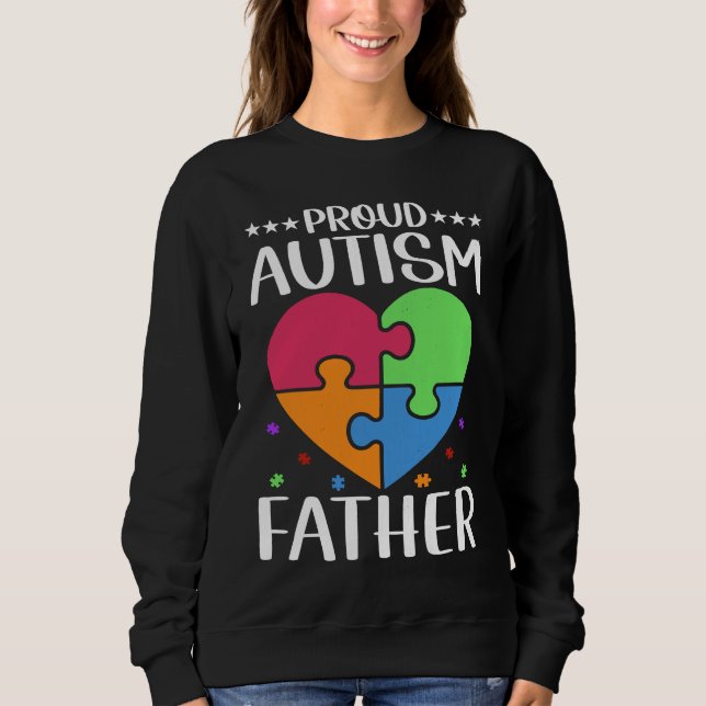 Sudadera Autistic Autism Awareness Month Cute Proud Autism  (Anverso)