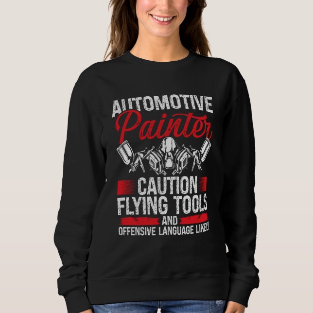 Sudadera Auto Body Painting Autobody Technician Car Detaile (Anverso)