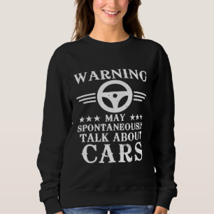 Sudadera Auto Car Mechanic Puede Hablar Espontáneamente De