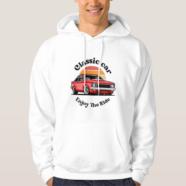 Sudadera Auto clásico (Anverso)
