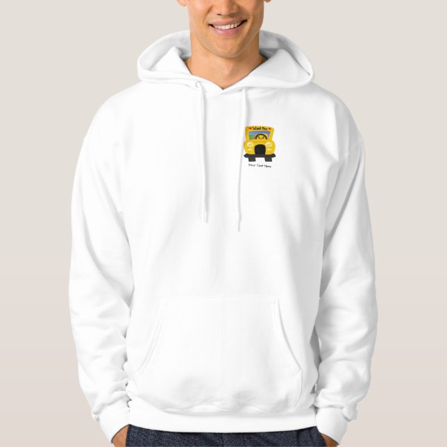 Sudadera Autobús escolar 2 (personalizable) (Anverso)