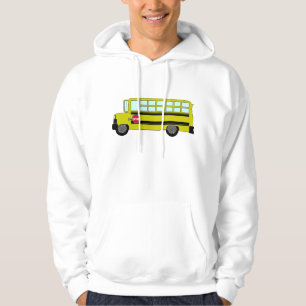Sudadera Autobús Escolar Amarillo con Señal de Parada