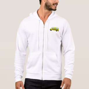 Sudadera Autobús Escolar Amarillo con Señal de Parada