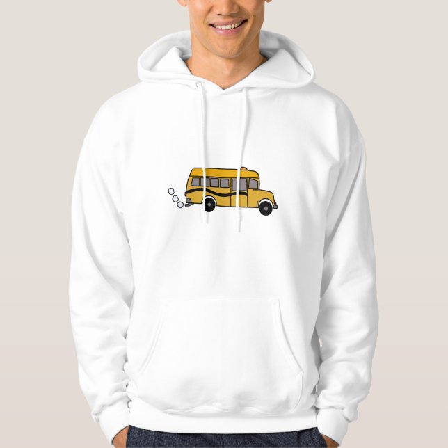 Sudadera Autobús Fumando (Anverso)