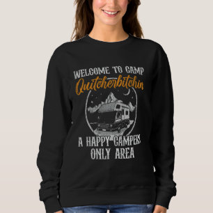 Sudadera Autocaravana Camping Caravana Retro Rv Remolque Bi