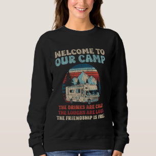 Sudadera Autocaravana Camping Retro Caravana Rv Remolque Bi